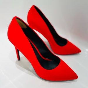 Call it Sping, Red heel pumps
